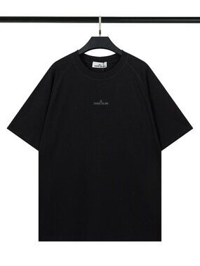 Stone Island Black Short Sleeve Tee